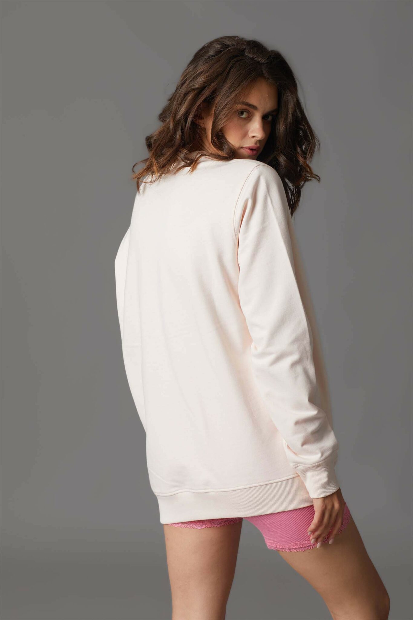 Signature Baby Pink Sweatshirt Bonkers Corner