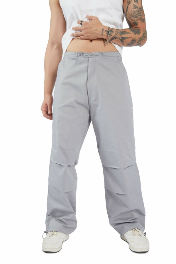 Grey Parachute Pants Bonkers Corner